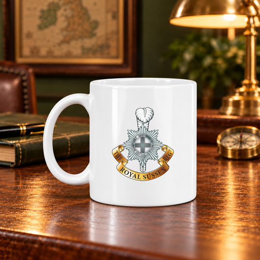 Royal Sussex Regiment - 11oz Mug | The Crafty Black Dog