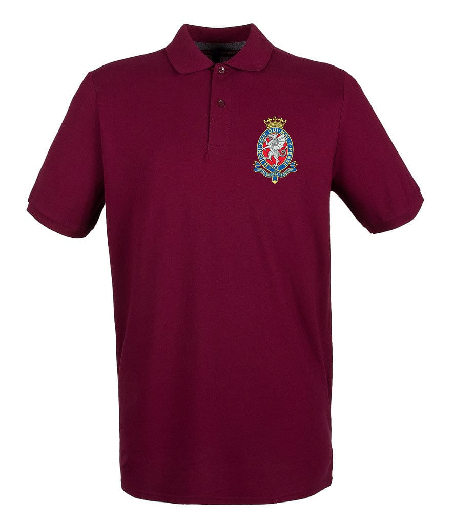 Royal Wessex Yeomanry Embroidered Pique Polo Shirt