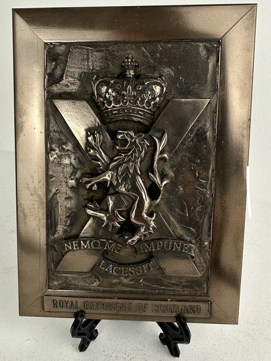 Royal Regiment of Scotland Plaque