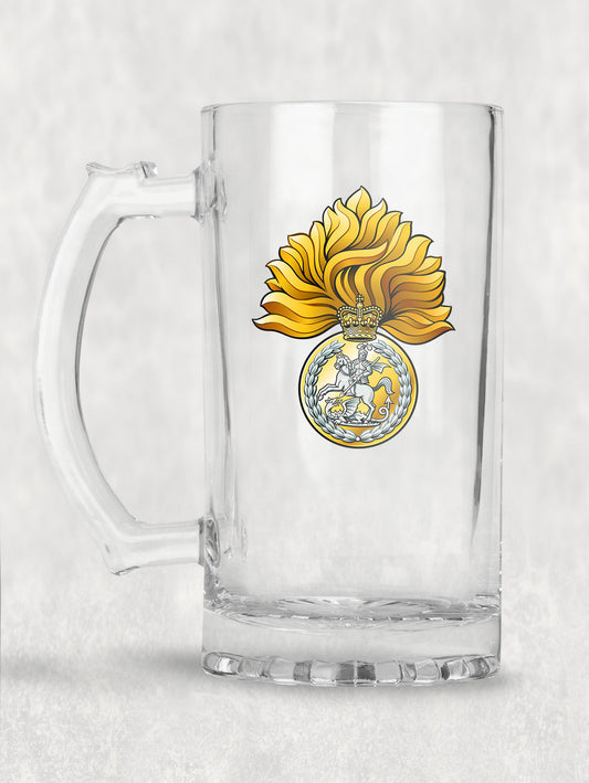 Royal Regiment of Fusiliers Crest - Tankard/Beer Mug/Stein