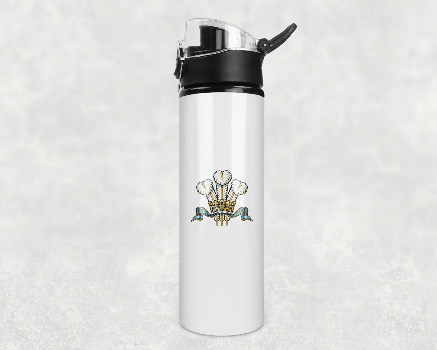 Royal Regiment of Wales - Flip Top Water Bottle