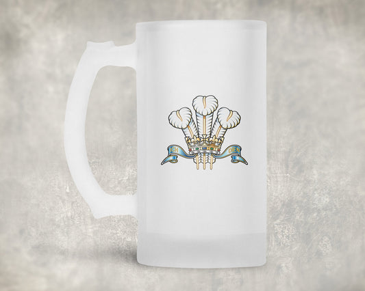 Royal Regiment of Wales - Frosted Stein