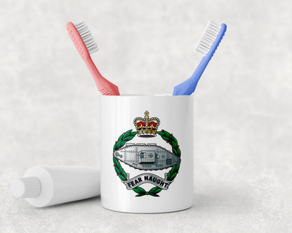 Royal Tank Regiment - Toothbrush Holder and Soap Dispenser