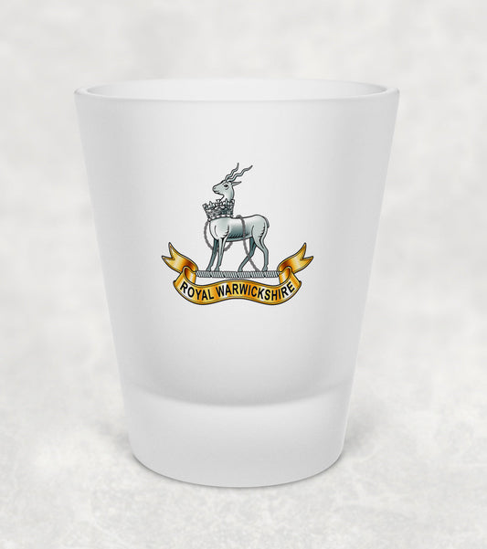 Royal Warwickshire Regiment - Shot Glass