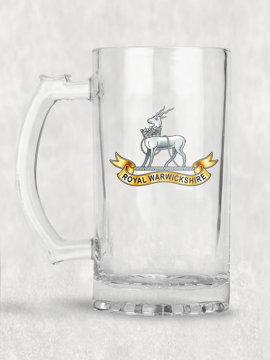 Royal Warwickshire Regiment - Tankard/Beer Mug/Stein