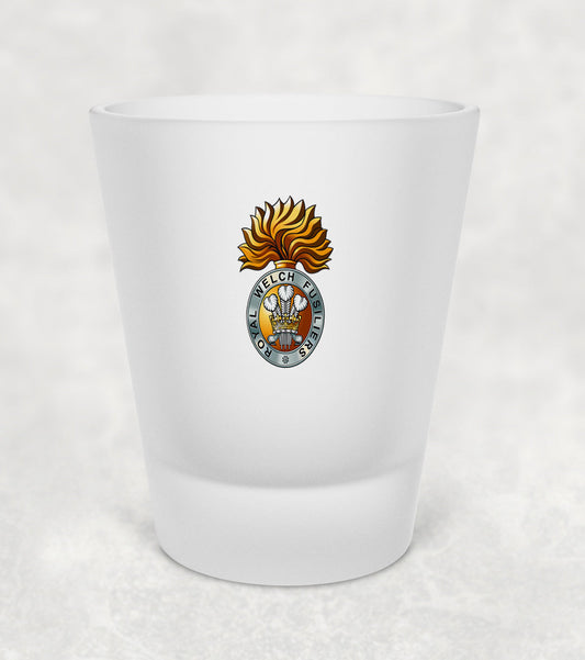 Royal Welch Fusiliers - Shot Glass