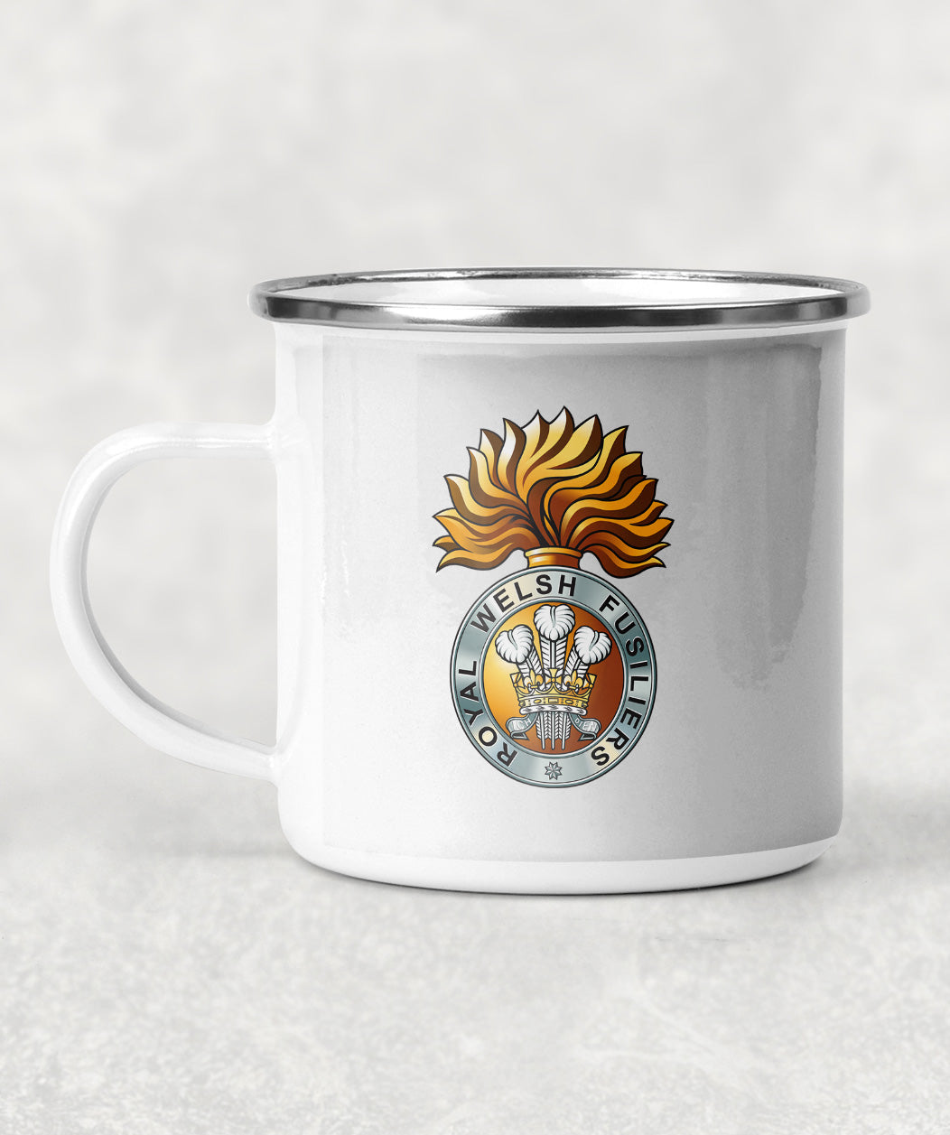 Royal Welsh Fusiliers - Enamel Mug