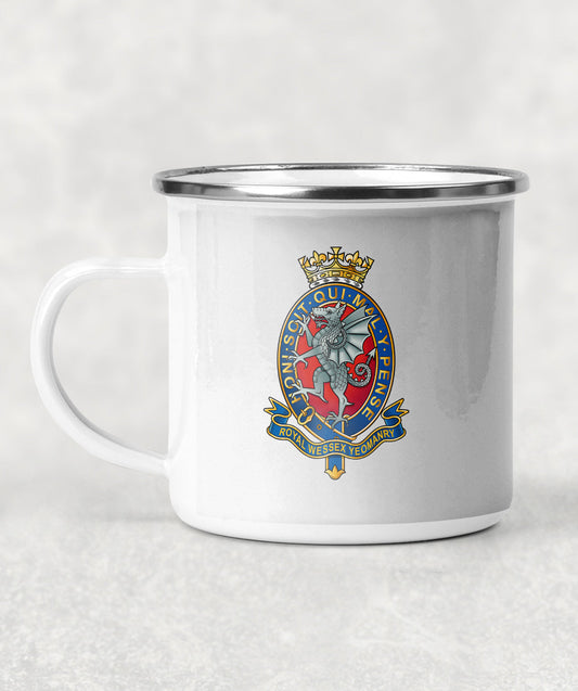 Royal Wessex Yeomanry - Enamel Mug
