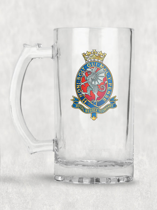Royal Wessex Yeomanry - Tankard/Beer Mug/Stein