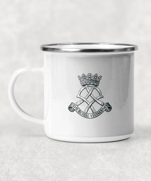 The Royal Yeomanry - Enamel Mug