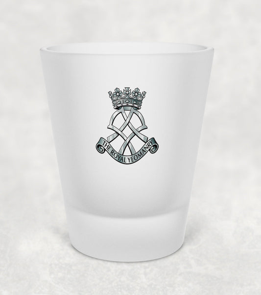 The Royal Yeomanry - Shot Glass