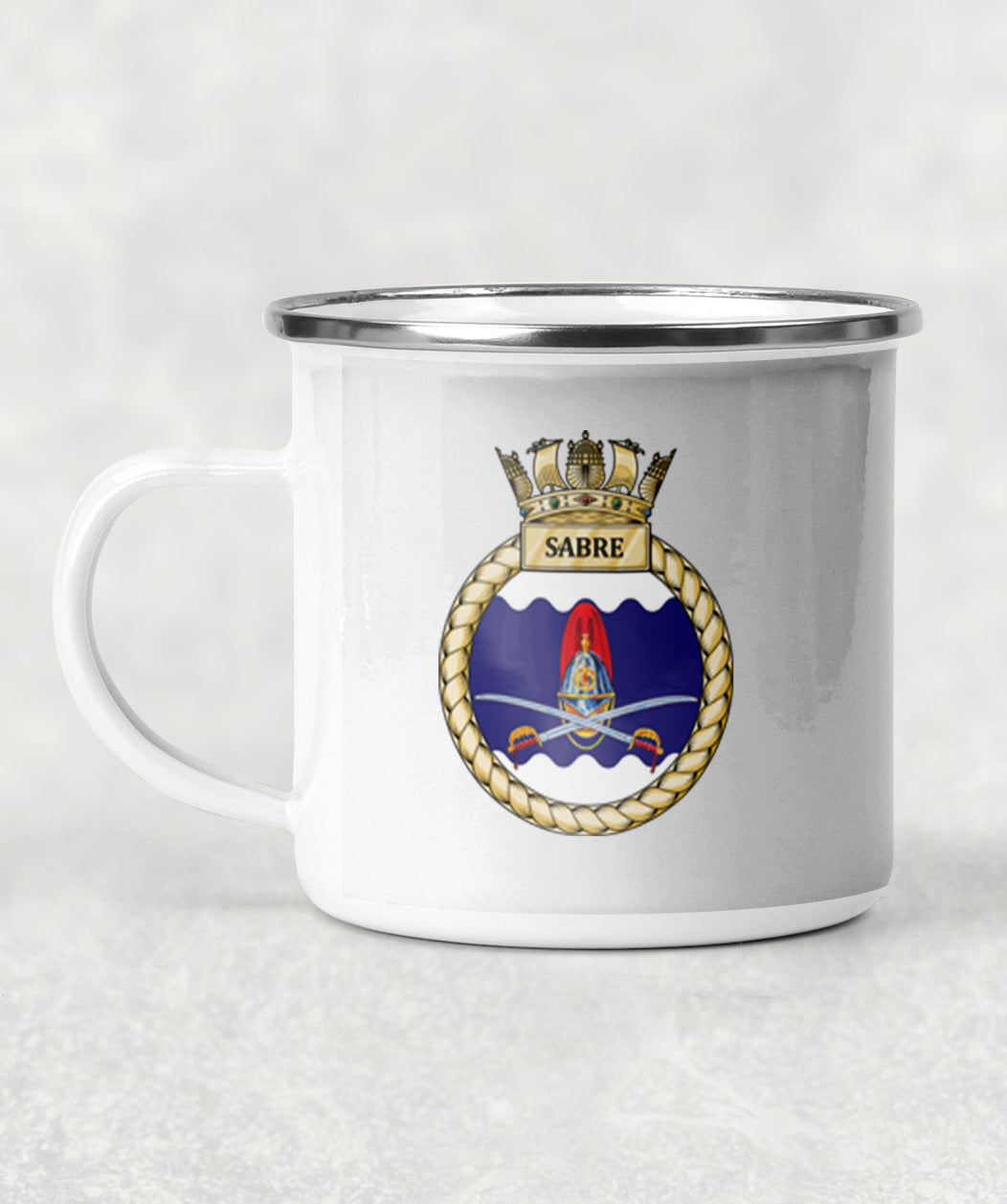 HMS Sabre - Enamel Mug