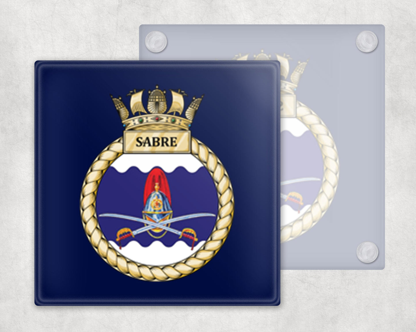 HMS Sabre - Glass Coaster