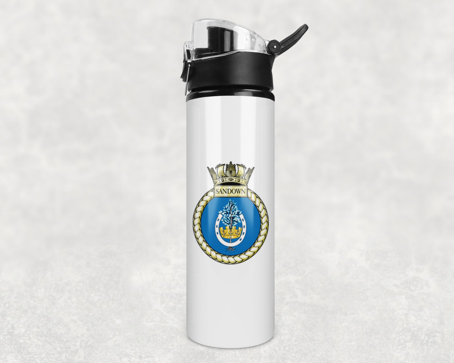 HMS Sandown - Flip Top Water Bottle