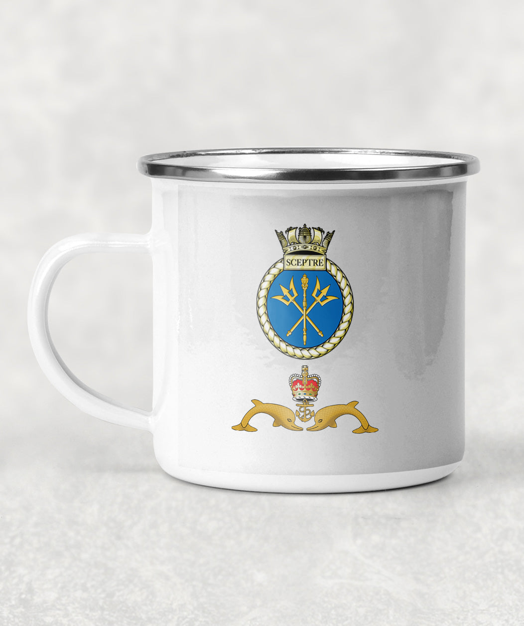 HMS Sceptre - Enamel Mug