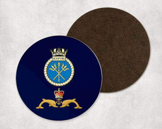 HMS Sceptre - Round Coaster Set