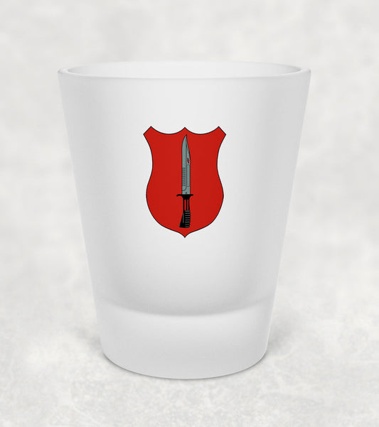 School of Infantry - Shot Glass