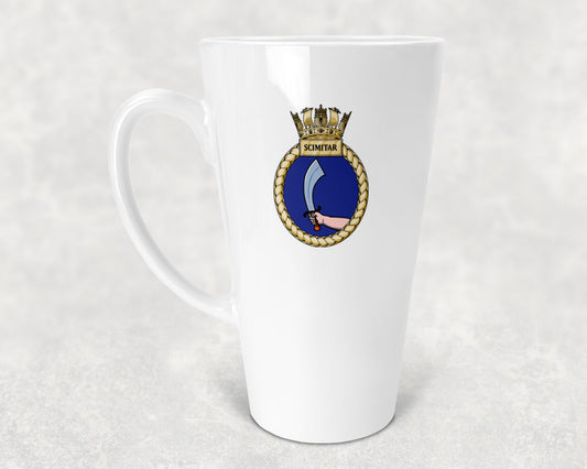 HMS Scimitar - Latte Mug 17oz