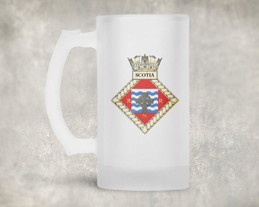 HMS Scotia - Frosted Stein/Tankard/Beer Mug - Frosted Stein/Tankard/Beer Mug