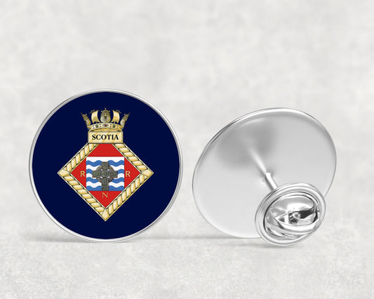HMS Scotia - Lapel Pin