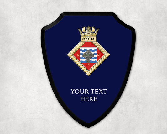 HMS Scotia - Royal Navy Printed Wall Shield