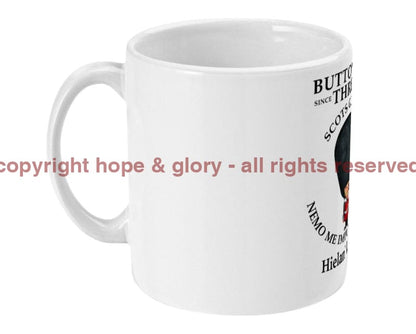 Scots Guards Buttons in Three's Ceramic Mug