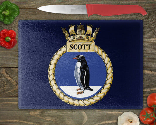 HMS Scott - Cutting Board
