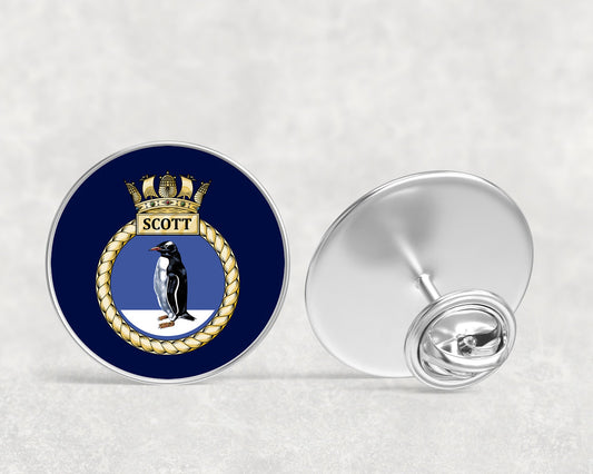 HMS Scott - Lapel Pin