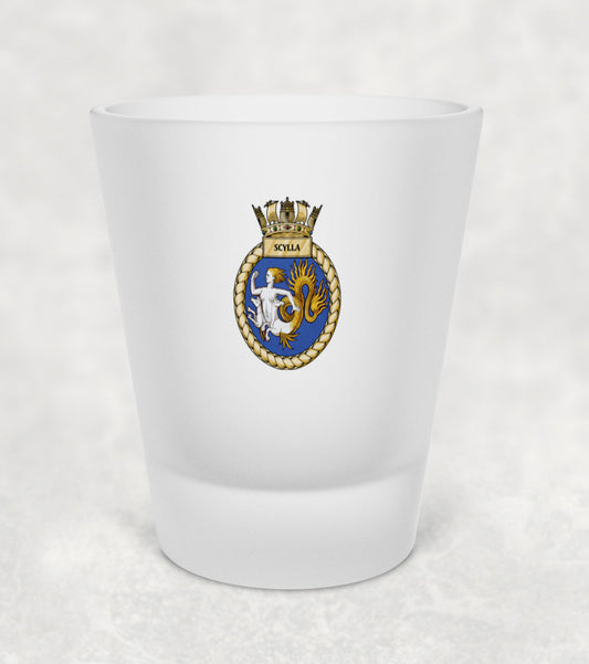 HMS Scylla - Shot Glass