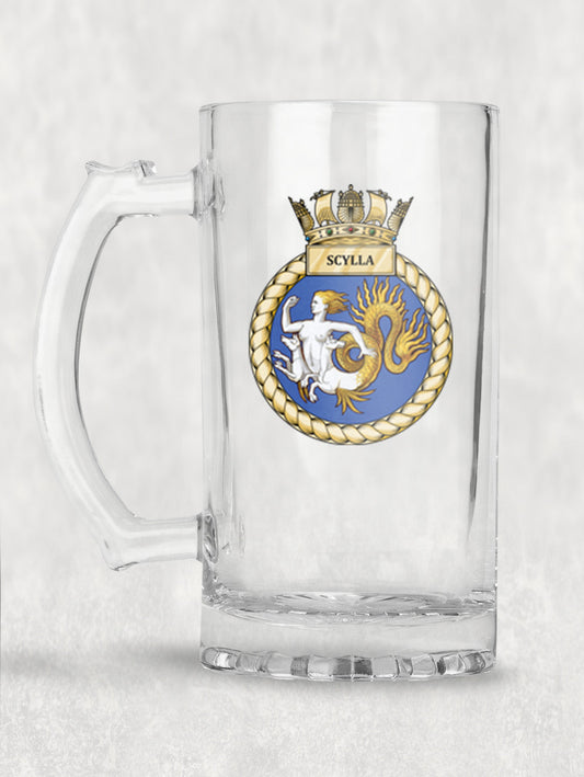 HMS Scylla - Tankard/Beer Mug/Stein