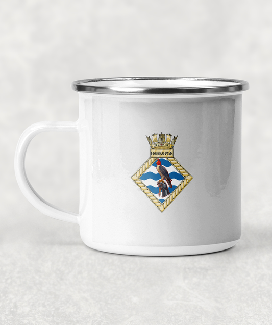HMS Seahawk - Enamel Mug
