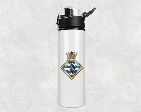HMS Seahawk - Flip Top Water Bottle