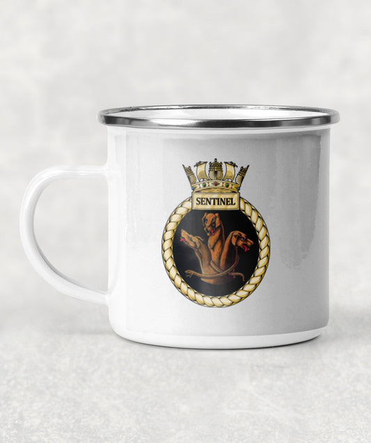 HMS Sentinel - Enamel Mug