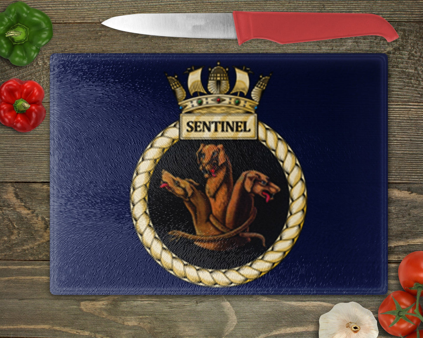 HMS Sentinel - Cutting Board