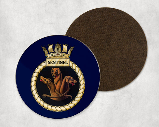 HMS Sentinel - Round Coaster Set