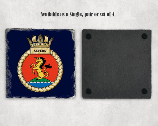 HMS Severn - Slate Coaster