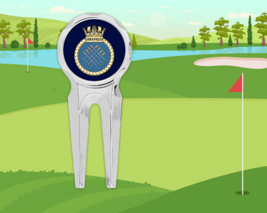 HMS Sheffield - Golf Divot Repair Tool