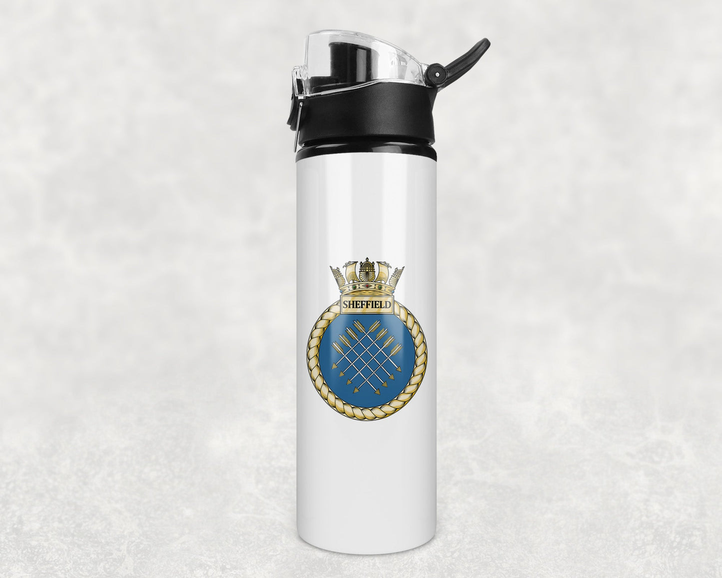 HMS Sheffield - Flip Top Water Bottle