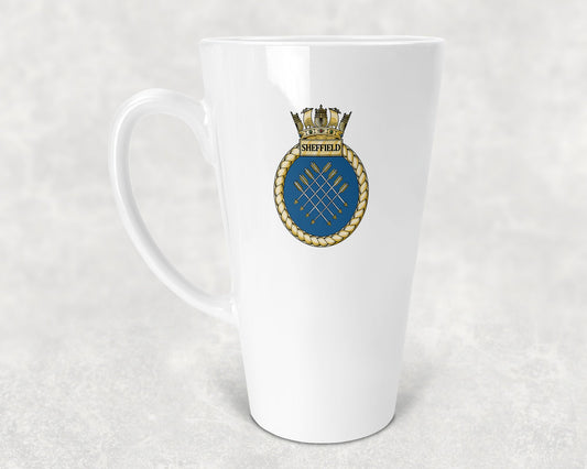 HMS Sheffield - Latte Mug 17oz