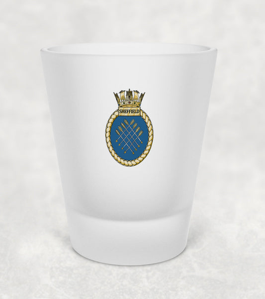 HMS Sheffield - Shot Glass