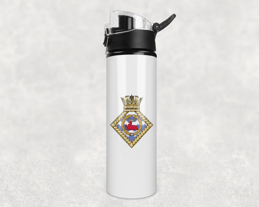 HMS Sherwood - Flip Top Water Bottle