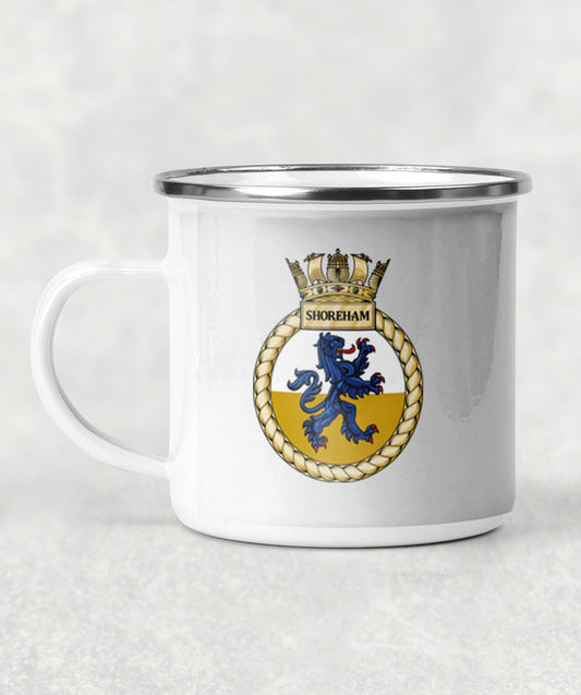 HMS Shoreham - Enamel Mug