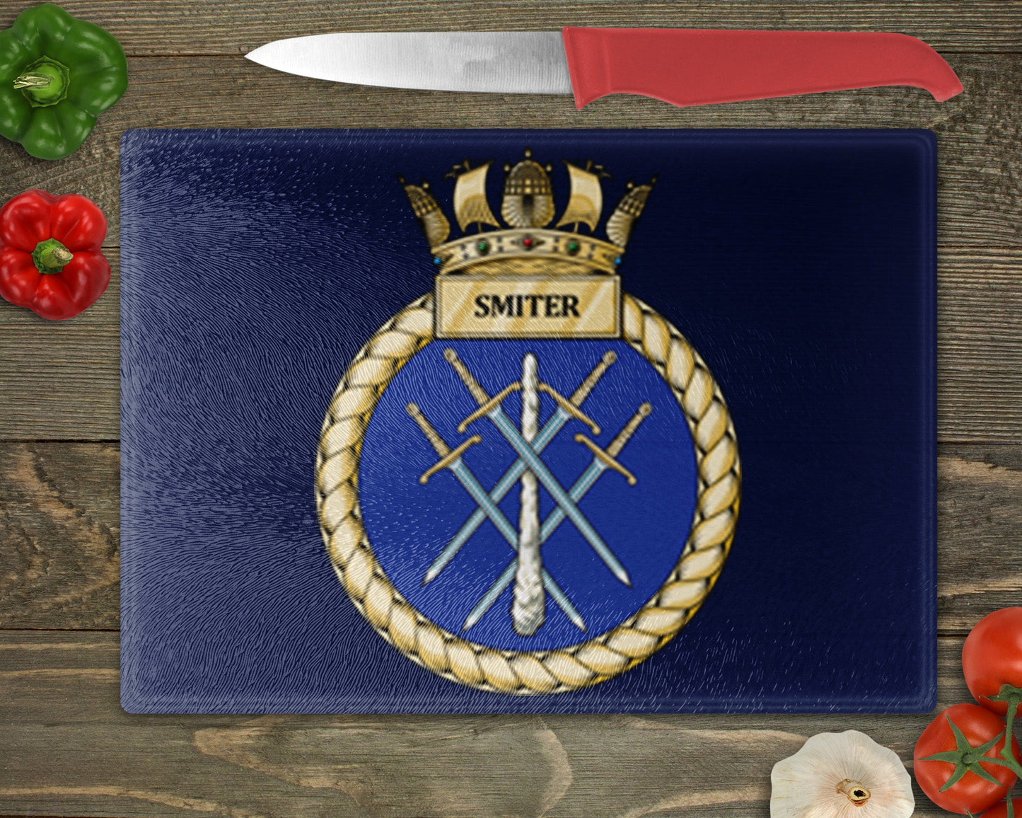 HMS Smiter - Cutting Board