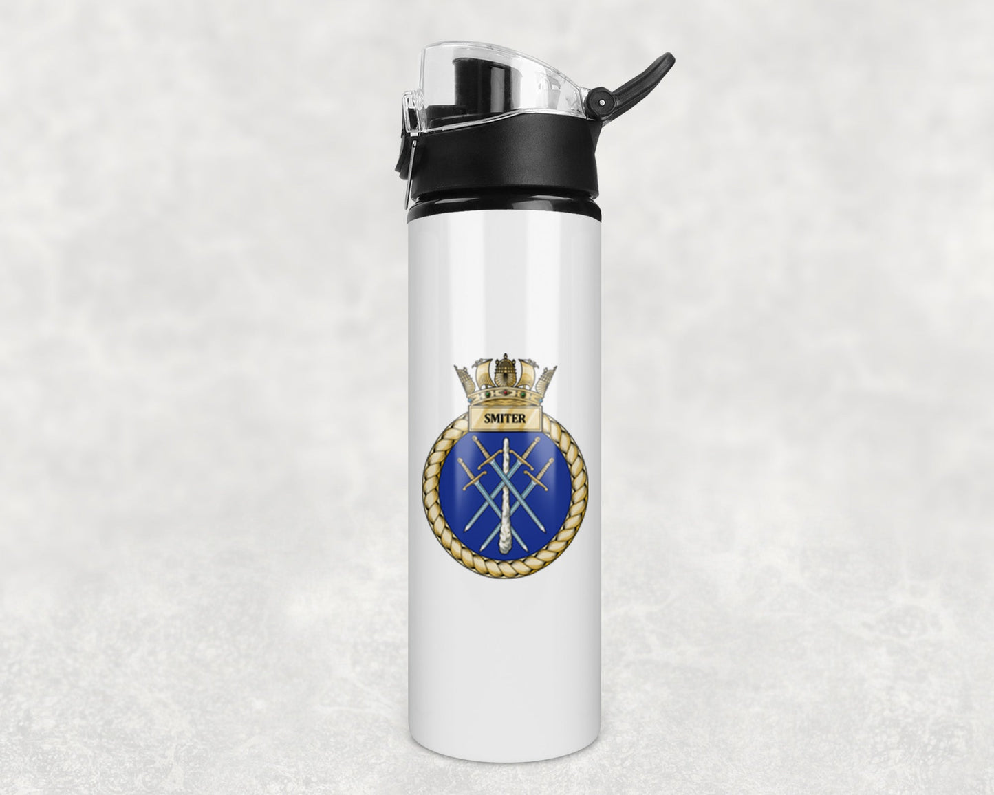 HMS Smiter - Flip Top Water Bottle