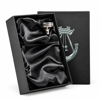 Somerset & Cornwall Light Infantry - Hip Flask | The Crafty Black Dog â€” Hip_Flask_Rear_Lid_SHOPIFY_Smart_Object