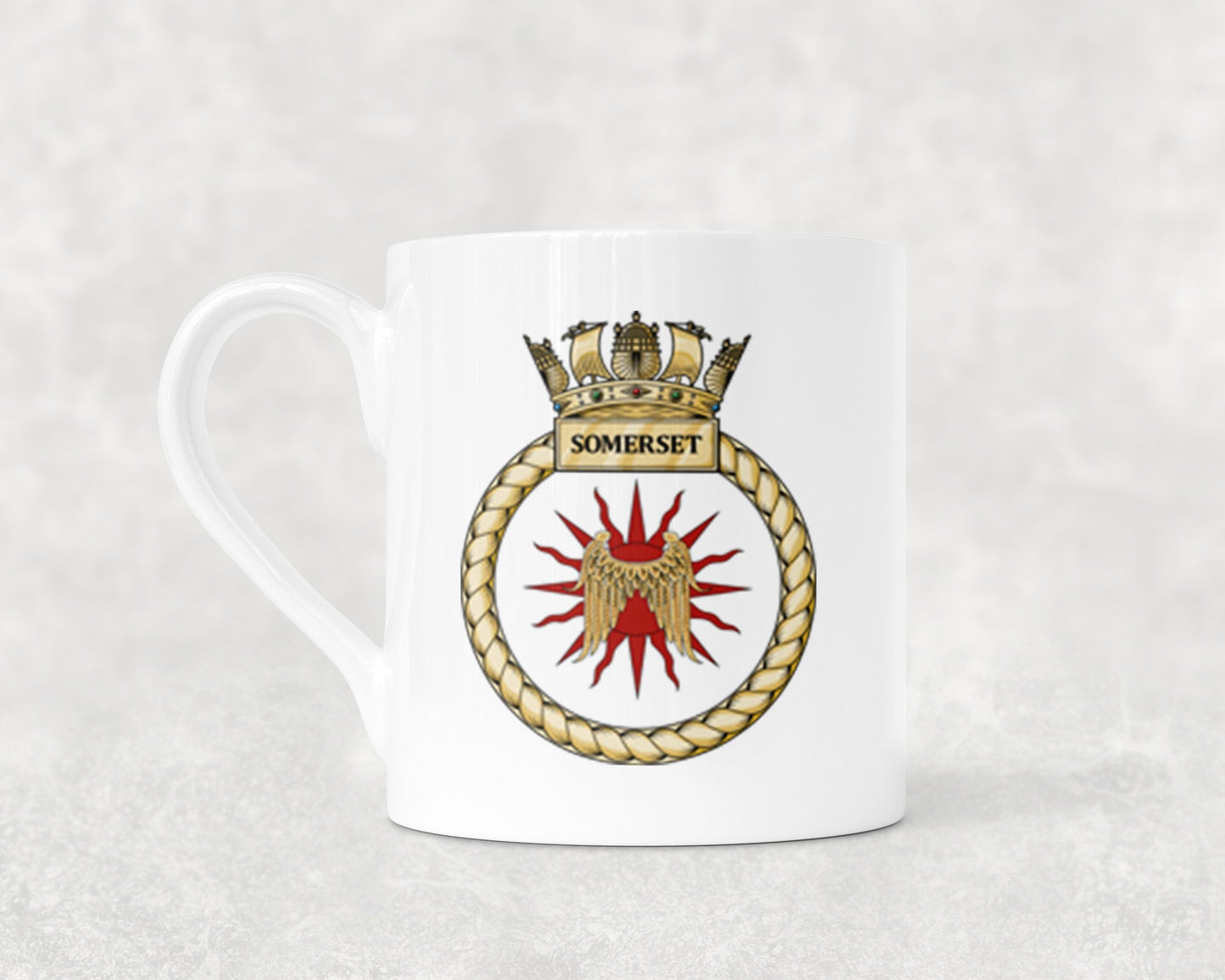 HMS Somerset - Bone China Mug