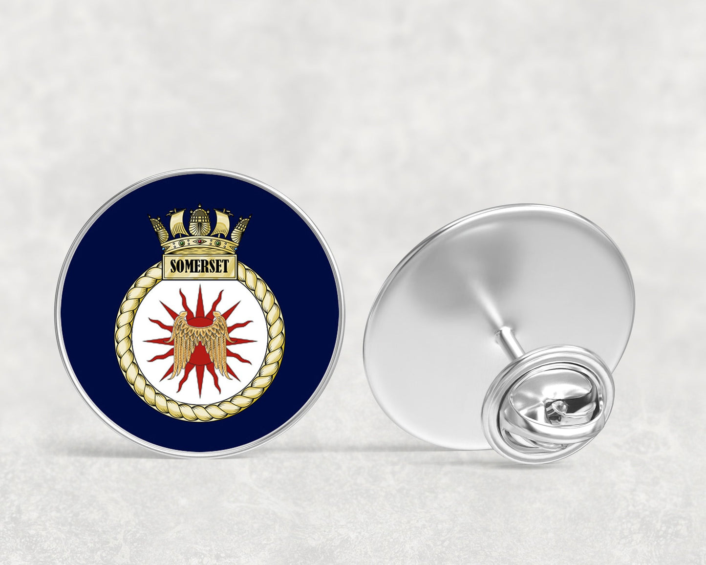 HMS Somerset - Lapel Pin