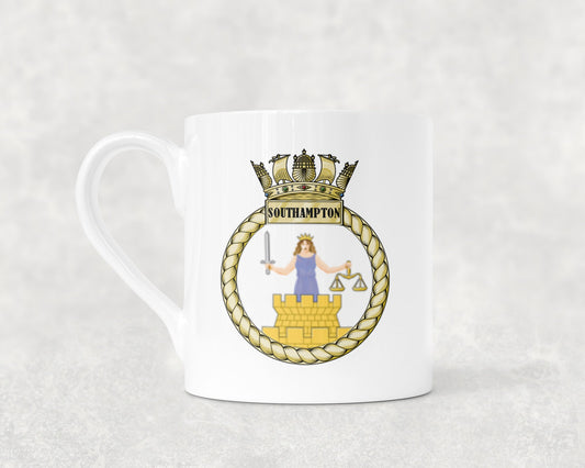 HMS Southampton - Bone China Mug