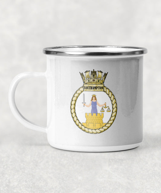HMS Southampton - Enamel Mug
