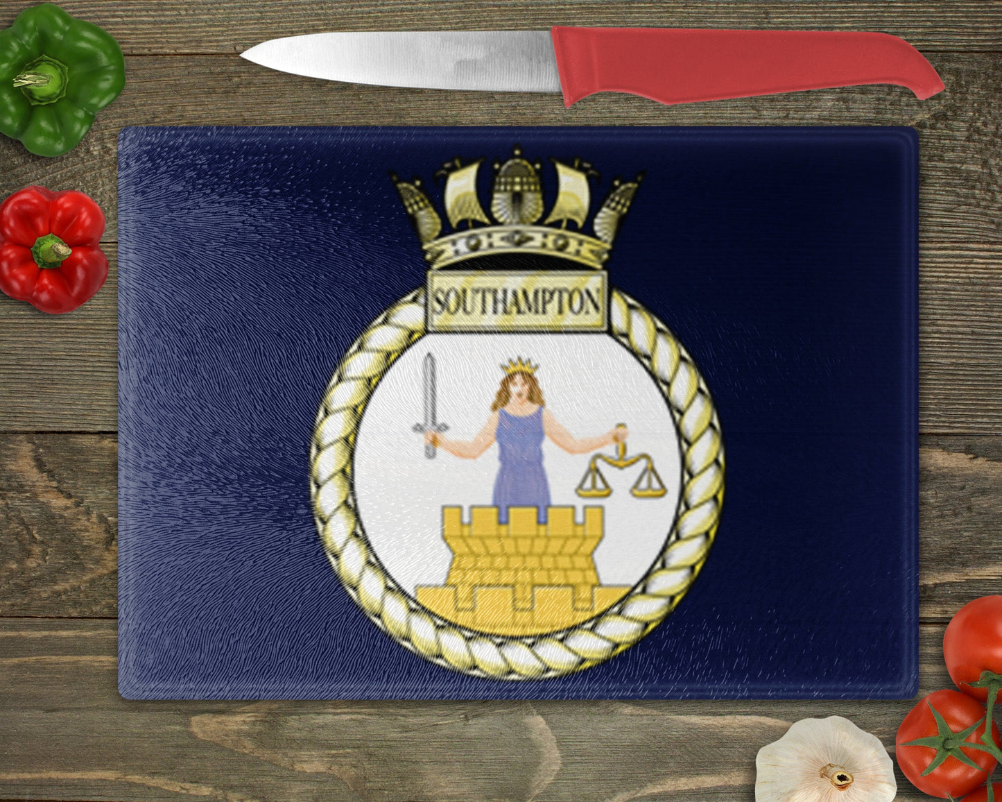 HMS Southampton - Cutting Board